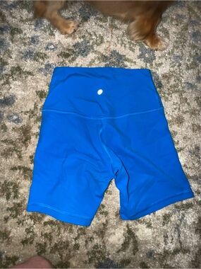 lululemon athletica Electric Blue High-Rise Bike Shorts